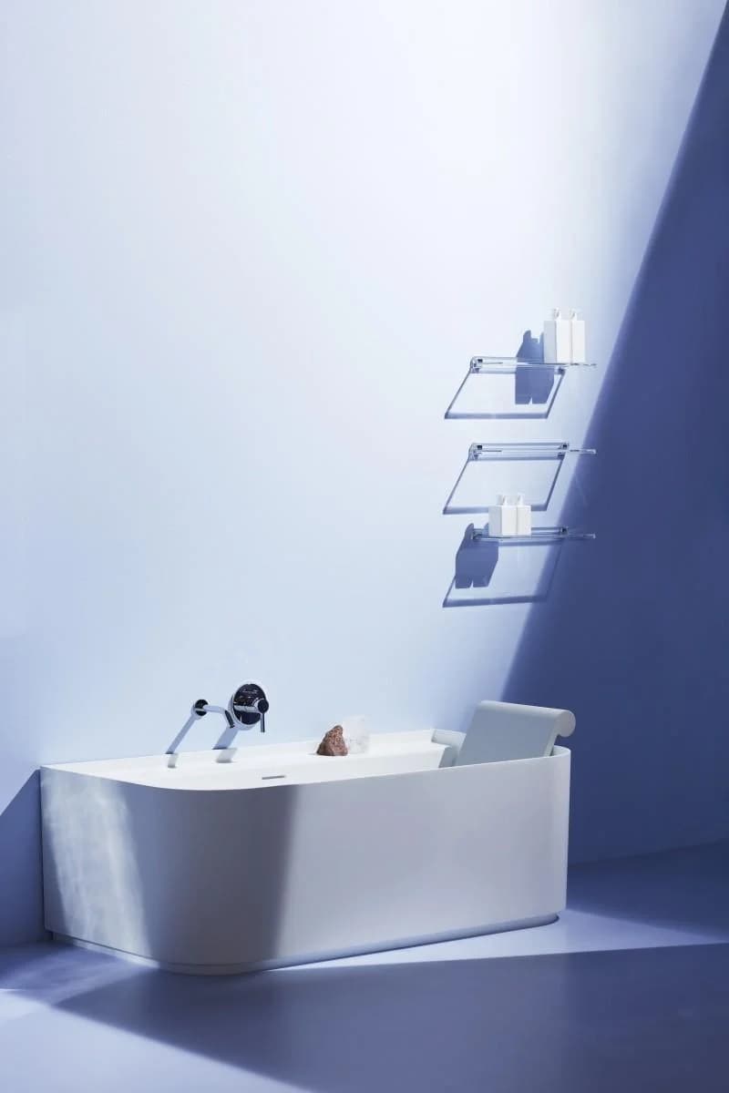 LAUFEN Sonar Vorwand-Badewanne 160x81,5 cm mit Schürze, Sentec, weiß