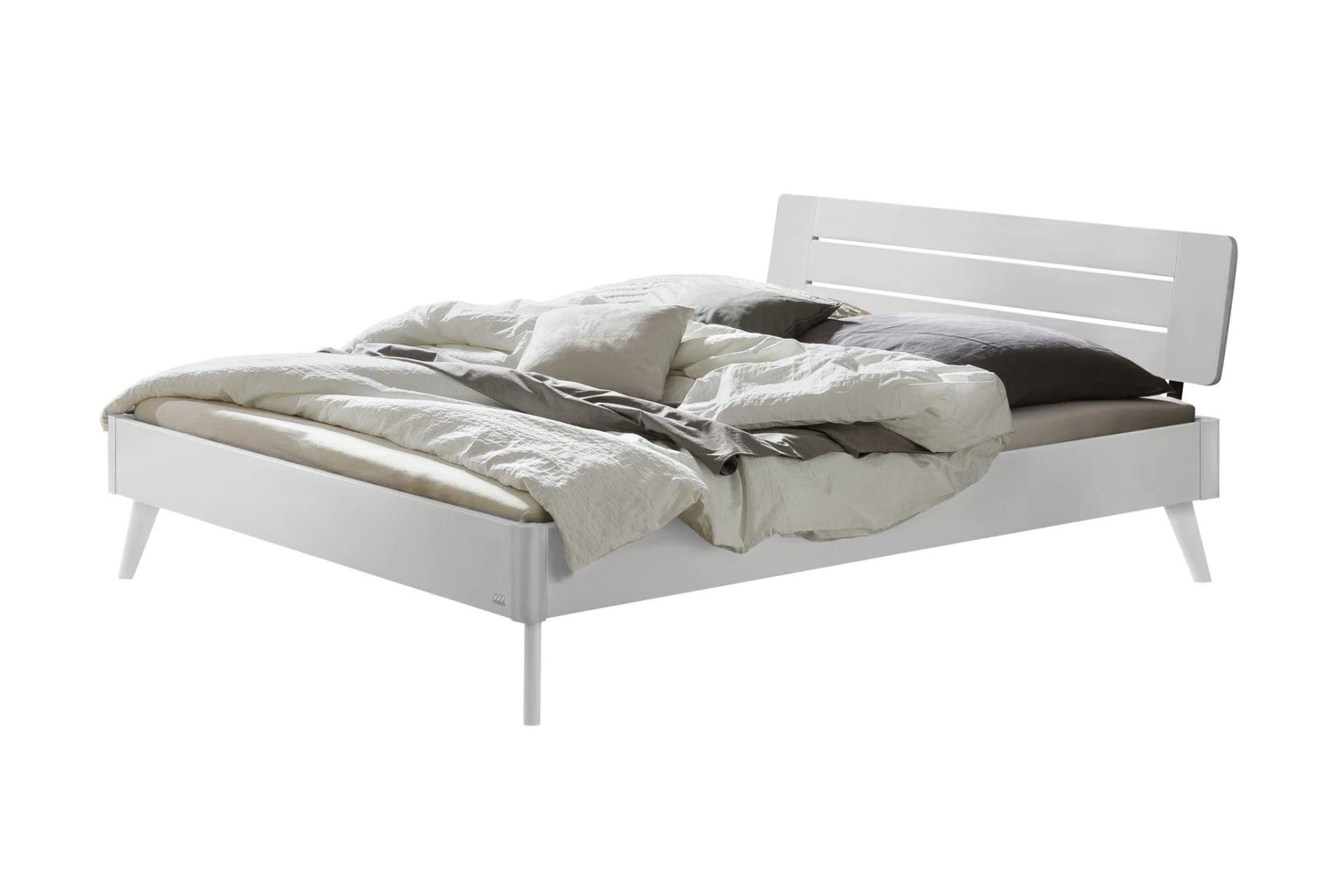 Holzbett HASENA RUBIERA Massivholz Modern Braun