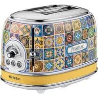 Ariete 2-Schlitz-Toaster Positano Mehrfarbig 810 Watt