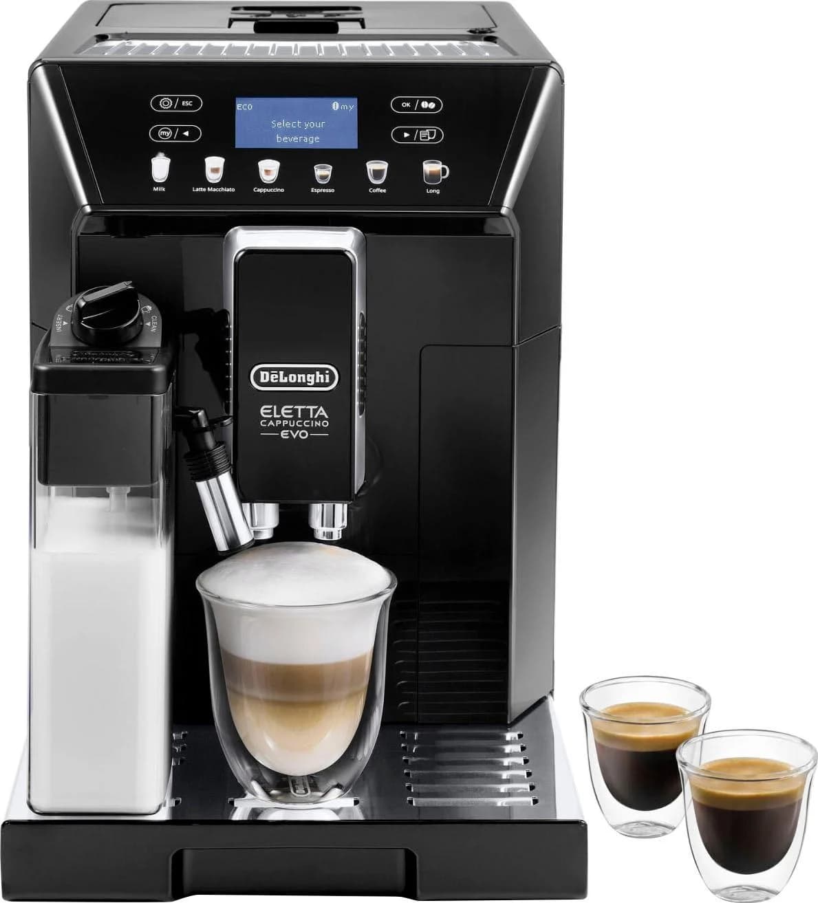Eletta Cappuccino Evo ECAM46.860.B Vollautomat Schwarz