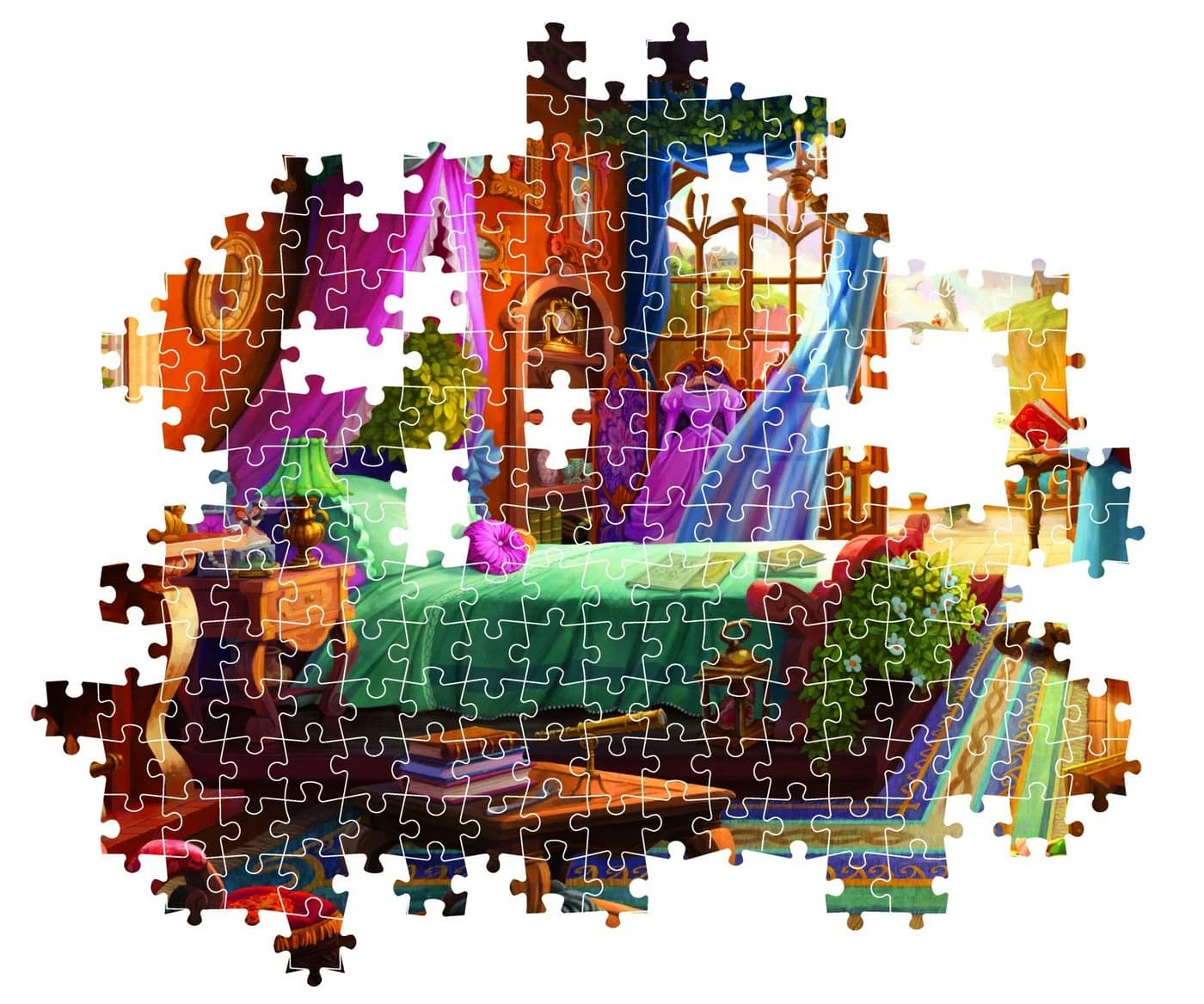 Clementoni Puzzle Disney Ever After Collection Arielle 500 Teile