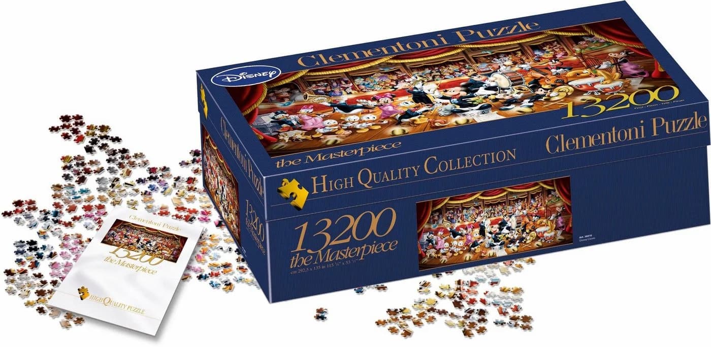 Clementoni Puzzle Panorama Disney Orchester 13200 Teile Bunt