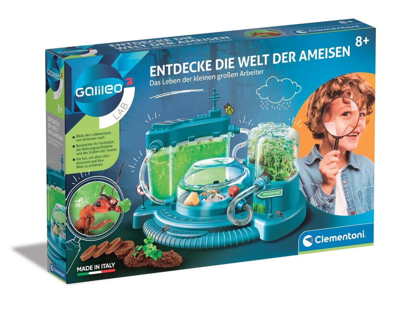 Clementoni® Experimentierkasten Galileo LAB - Ameisenwelt entdecken