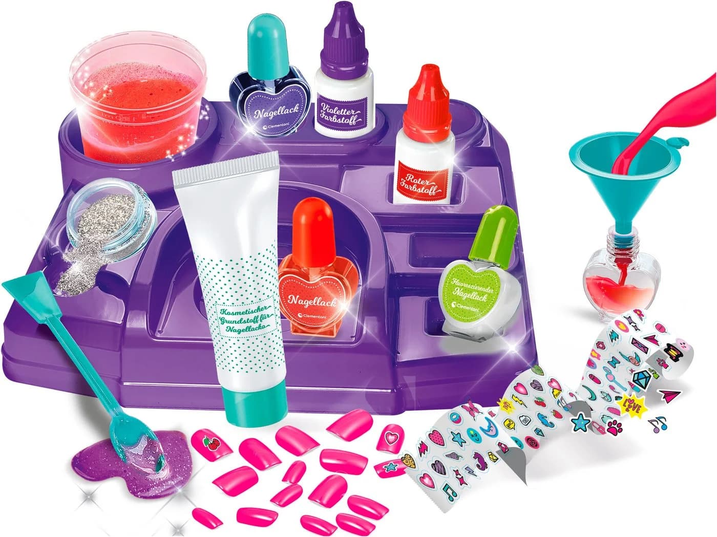 Clementoni® Experimentierkasten Galileo Lab, Mein Nagelpflege-Set