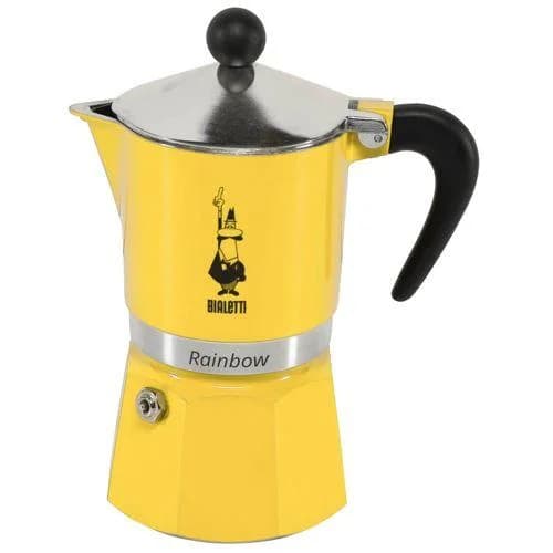Bialetti RAINBOW 3TZ Espressomaschine Gelb