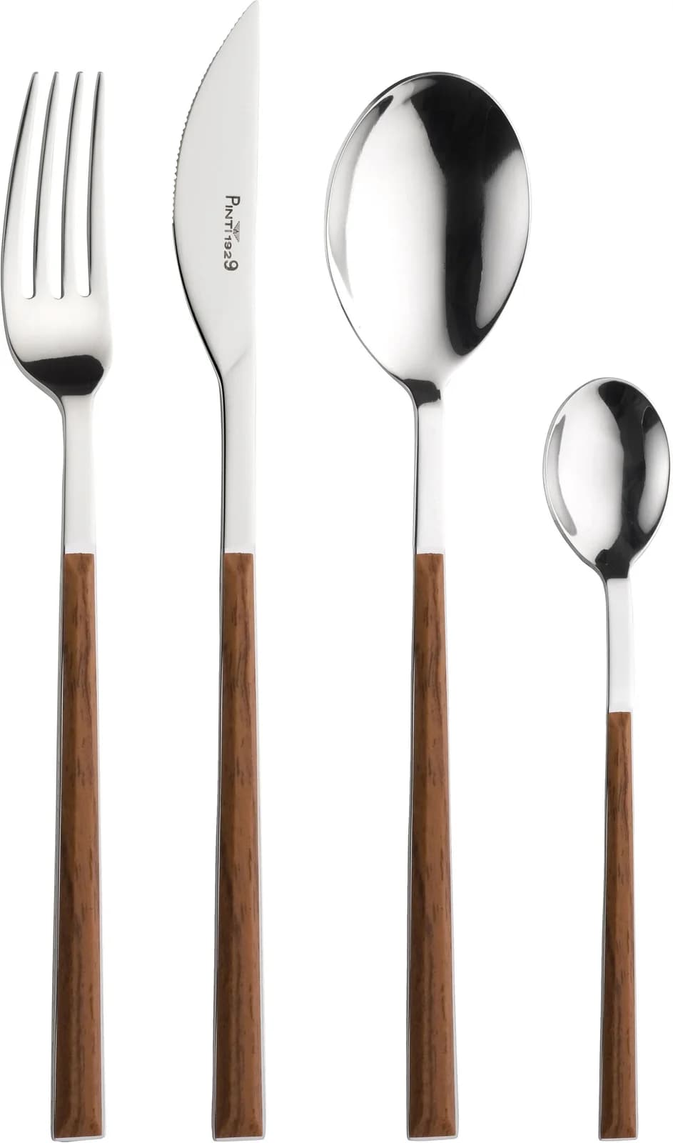 Besteck-Set PINTINOX Sushi 24-tlg. Edelstahl 18/0 Holz-Optik
