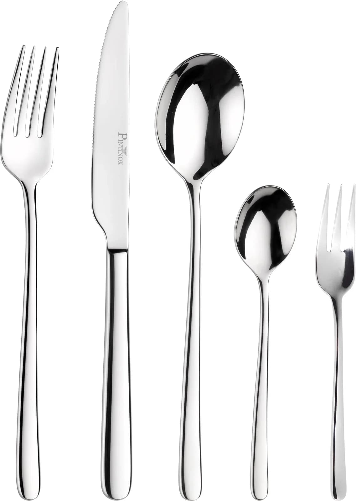 Besteck-Set PINTINOX "Sky" Silber Edelstahl 18/10 30 Stk.