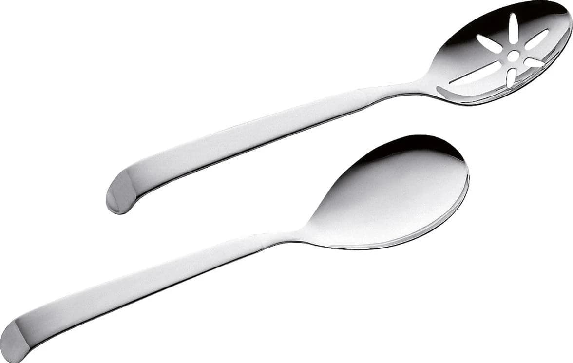 PINTINOX Astra Servierlöffel Set 2-tlg. Edelstahl 18/0 Silber