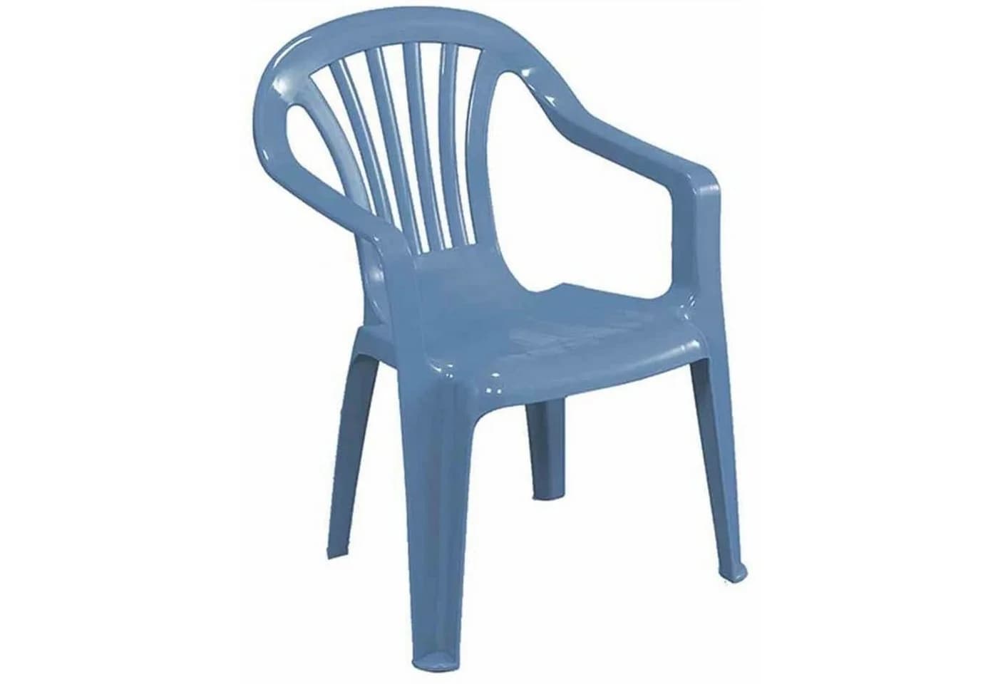 Progarden Kinder Sessel 436017 Hellblau Wetterfest Stapelbar