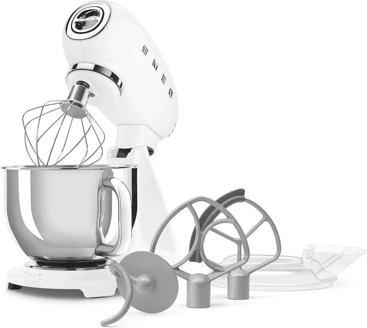 SMEG Küchenmaschine SMF05 Weiß Retro Design