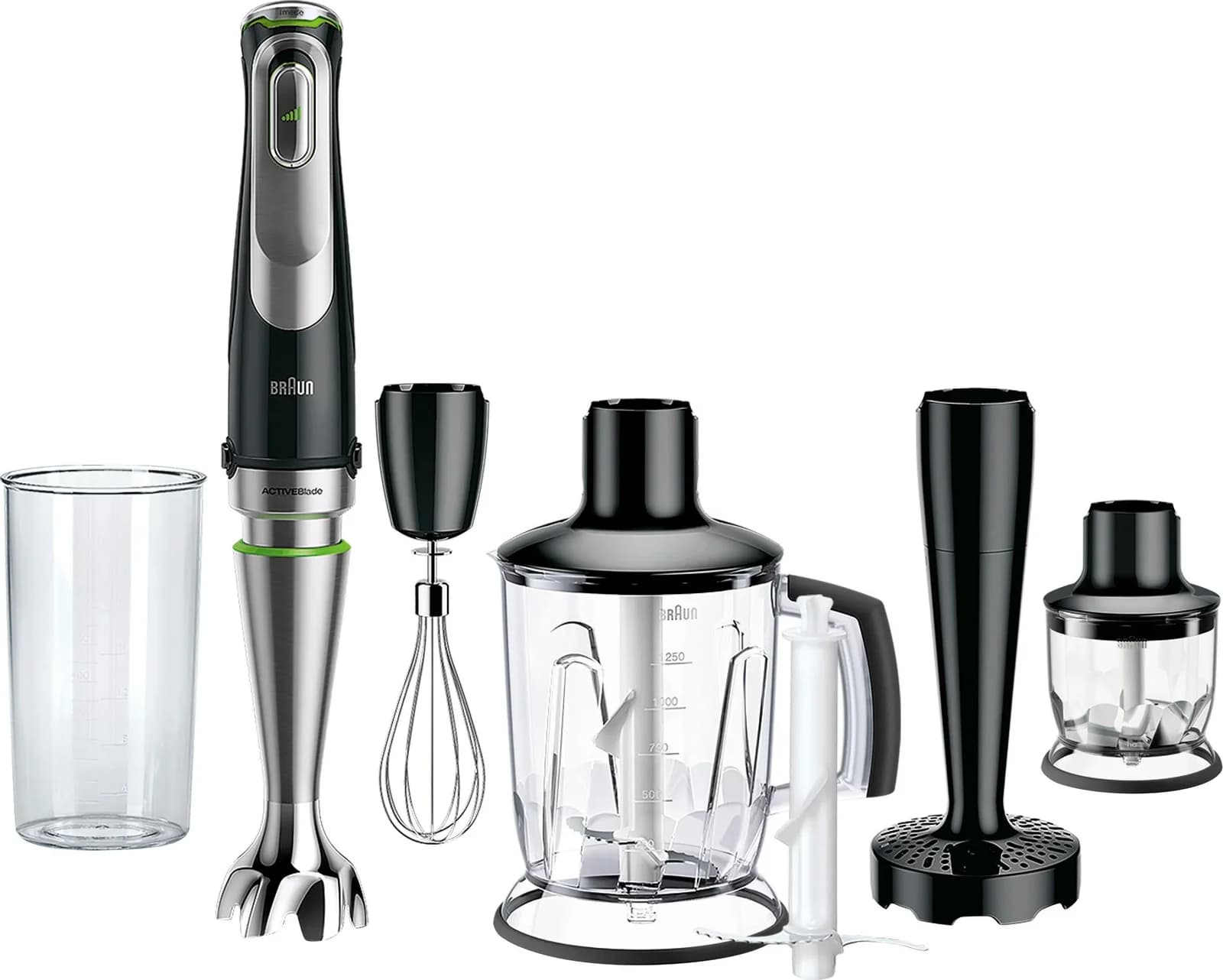 BRAUN Stabmixer MultiQuick 9 MQ 9147X Grau