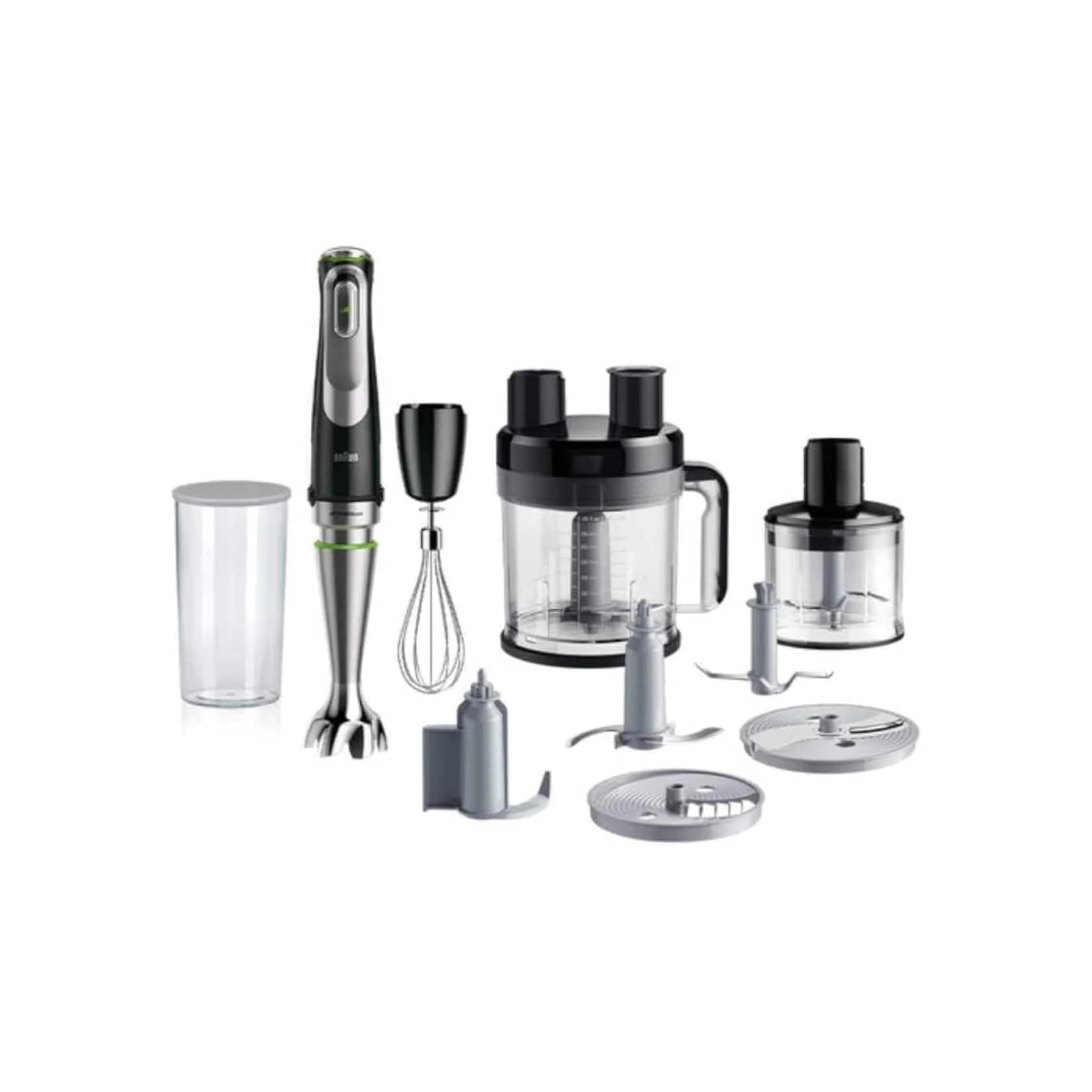 BRAUN Stabmixer MultiQuick 9 MQ 9195XL 1200W Silber/Schwarz
