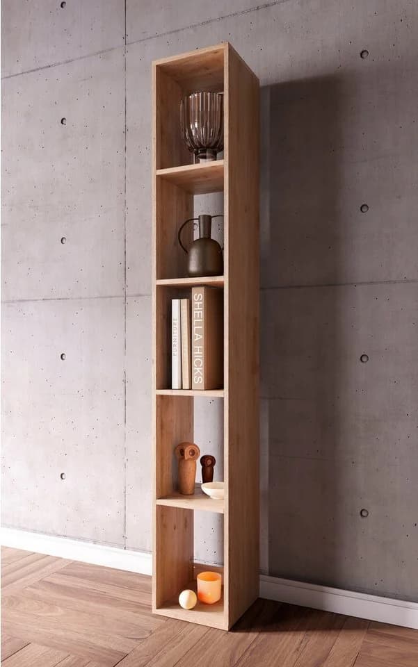 HOME AFFAIRE Infinity Standregal 186 cm Braun FSC-zertifiziert