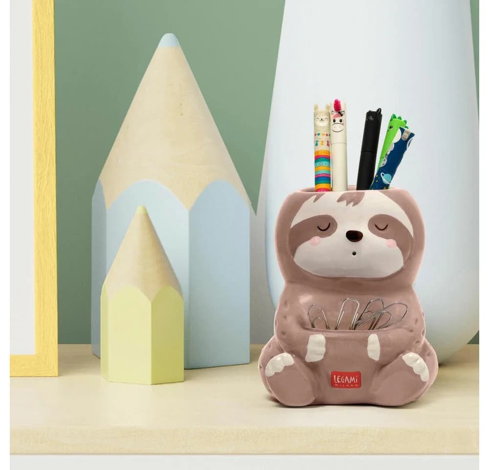 Legami Desk Friends Stiftehalter Keramik Sloth