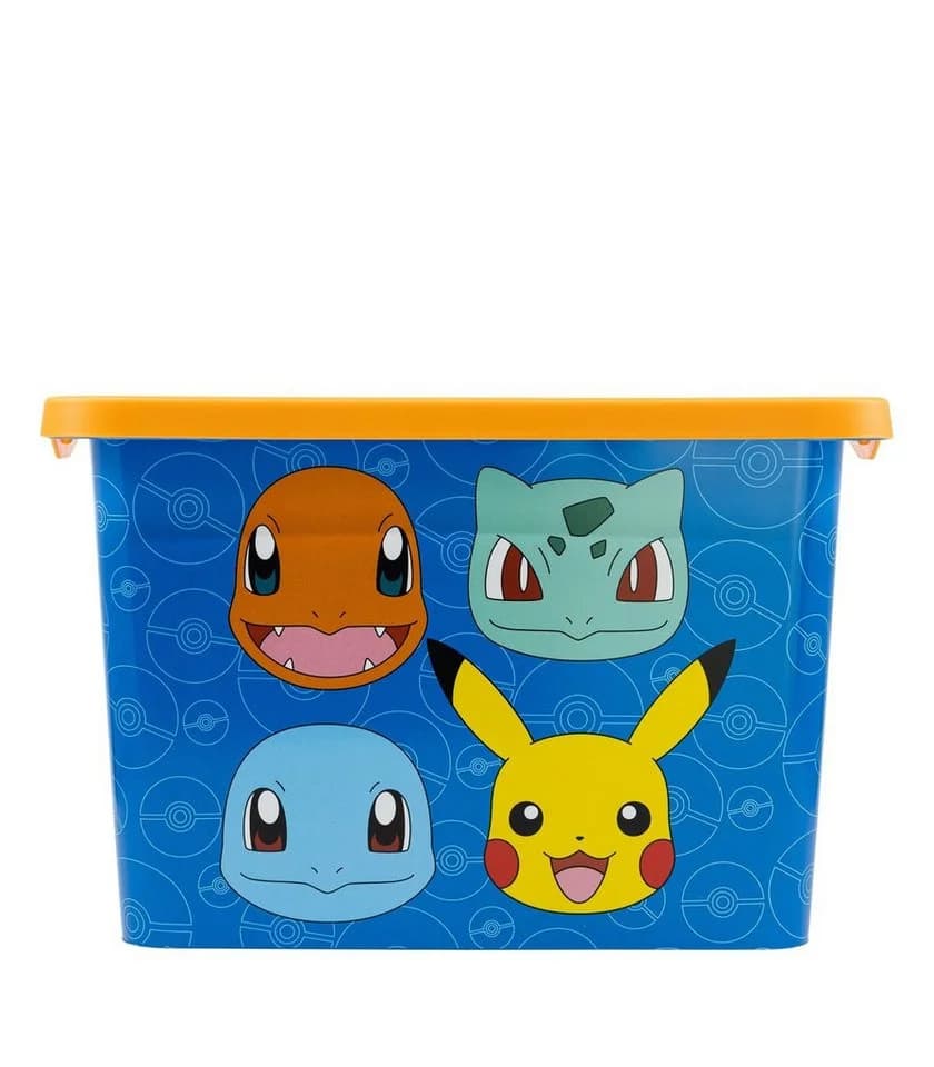 Tinisu Aufbewahrungsbox Pokemon 7 Liter - Praktische Box für Spielzeug