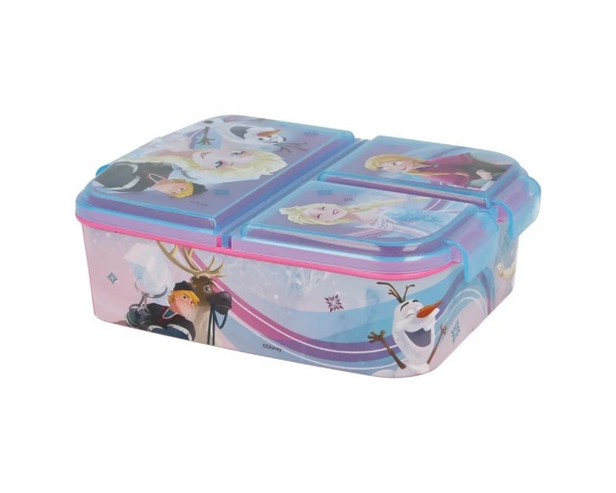 Stor Lunchbox Disney Frozen Kinder Brotdose Bunt 3 Fächer