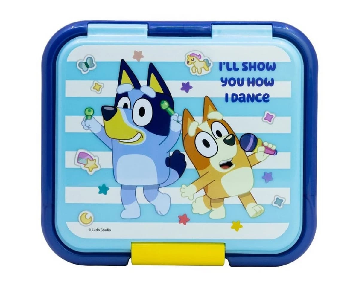 Stor Lunchbox Bluey Kinder Brotdose Blau