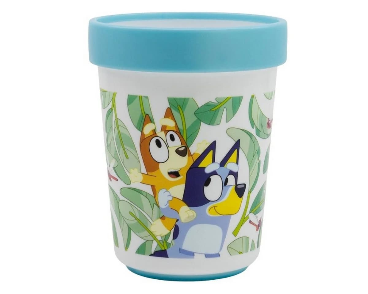 Bluey Tasse Kindergeschirr ab 4 Jahren mikrowellengeeignet 260 ml