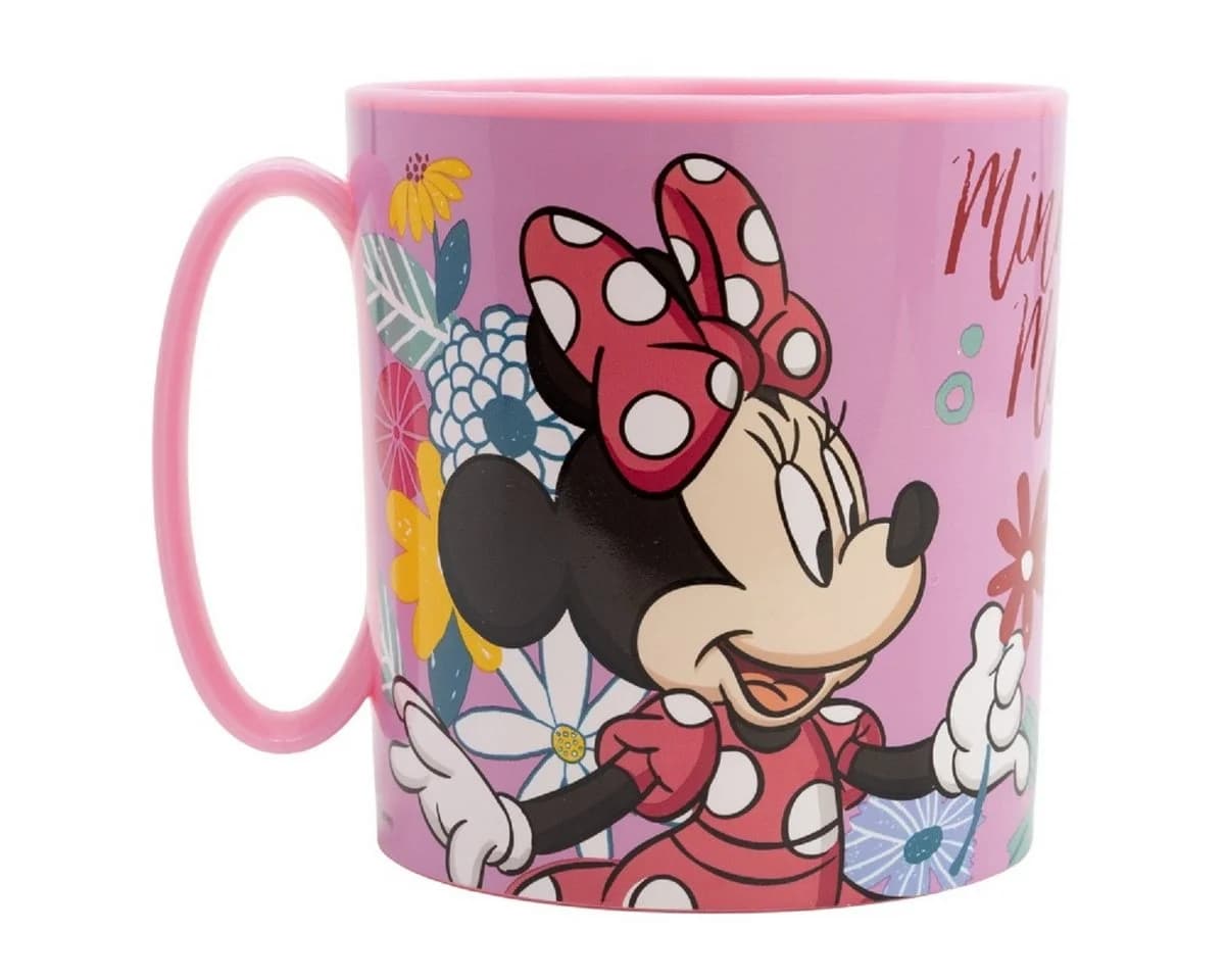 Disney Minnie Mouse Becher Mikrowellengeeignet Kunststoff 390 ml Bunt