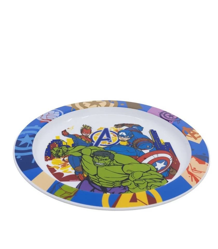 MARVEL Brotteller Kinder Teller Mikrowellengeeignet