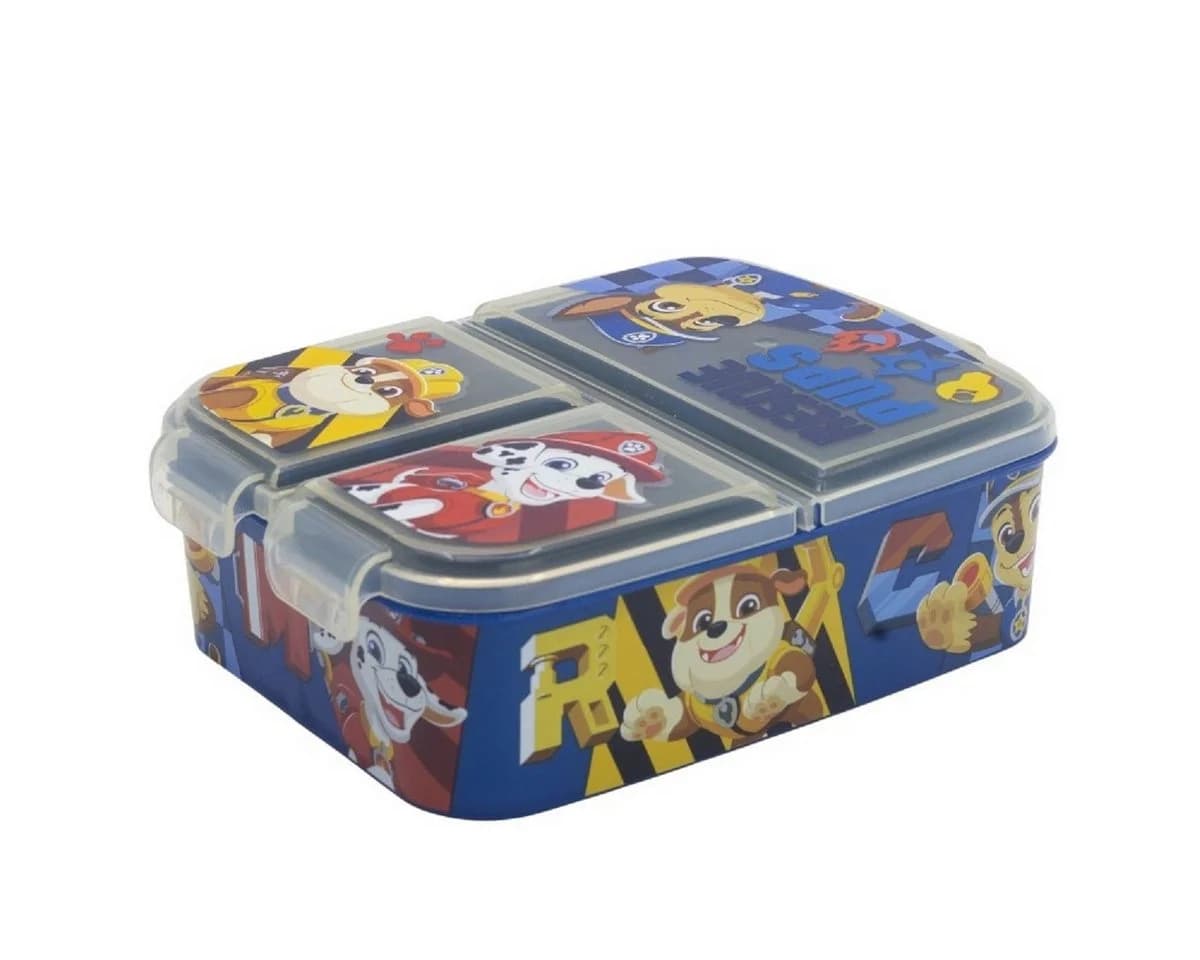 Stor Lunchbox Paw Patrol Kinder Brotdose mit 3 Fächern Bunt
