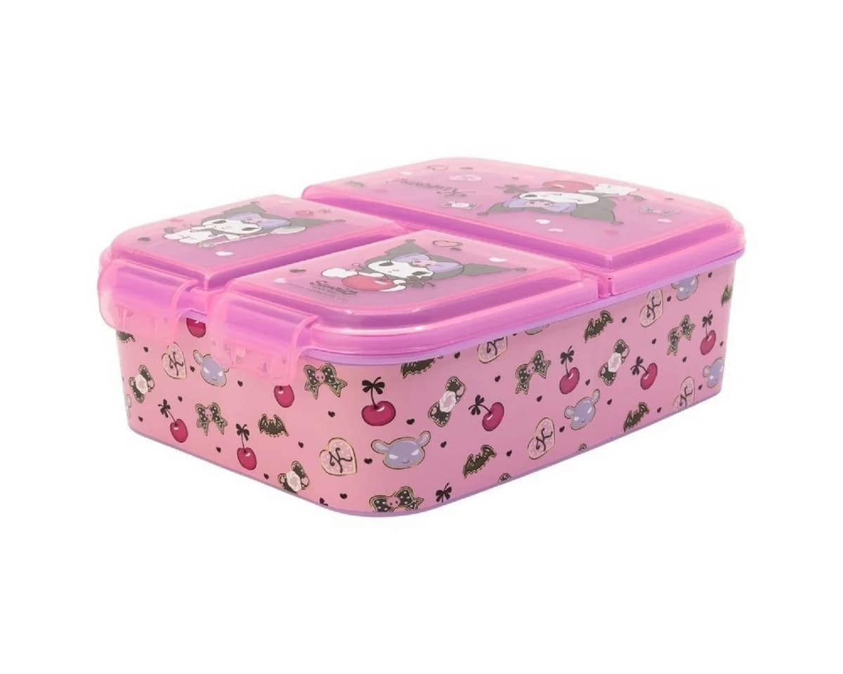 Stor Lunchbox Hello Kitty Kinder Brotdose Rosa 3 Fächer