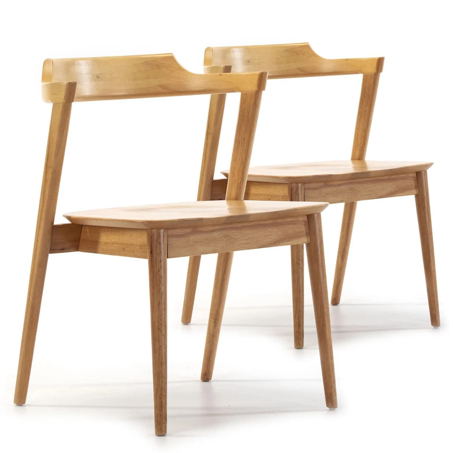 Venus Stuhl 2er-Set Eiche Farbe