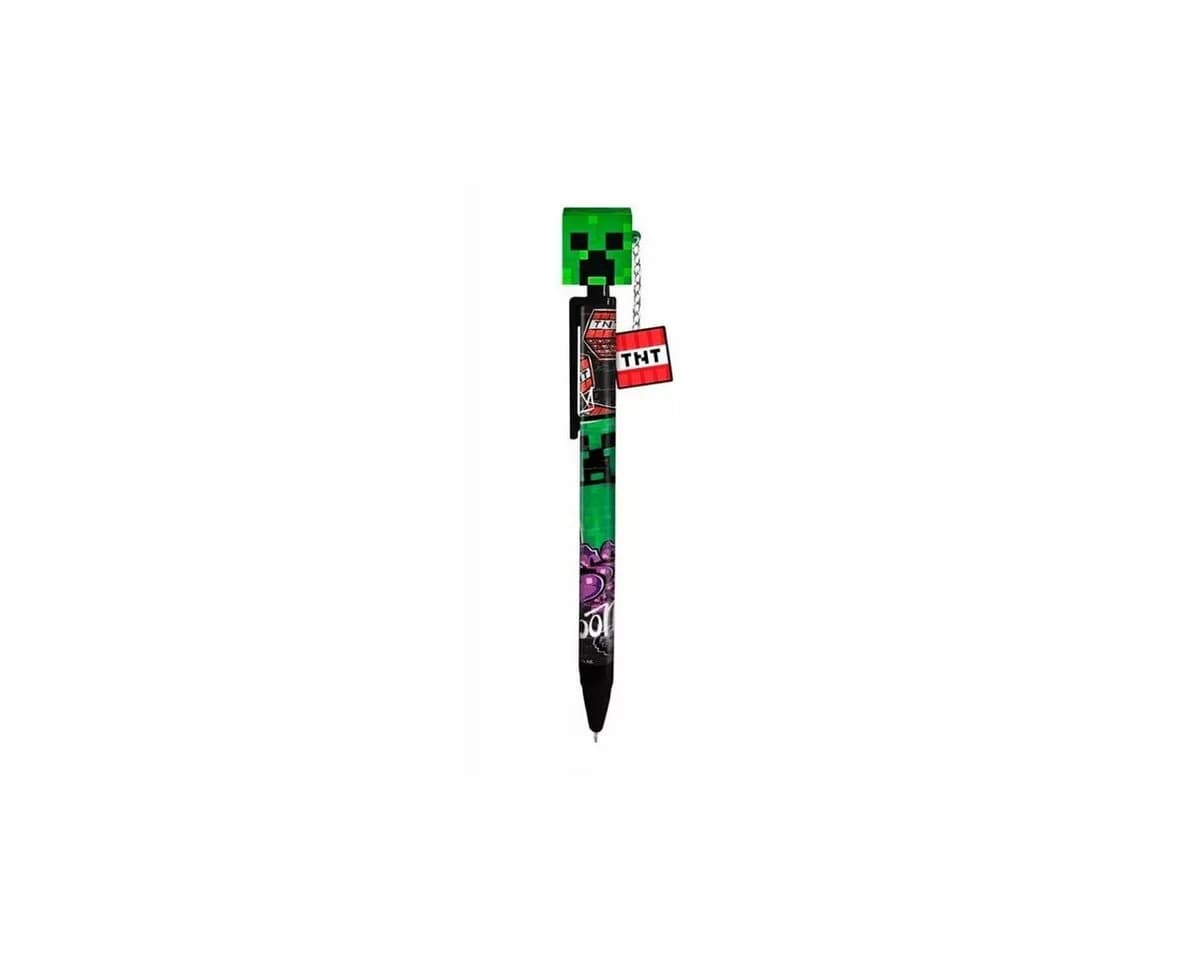 Minecraft Kreativset Boom Stift mit Dekoration Schwarz