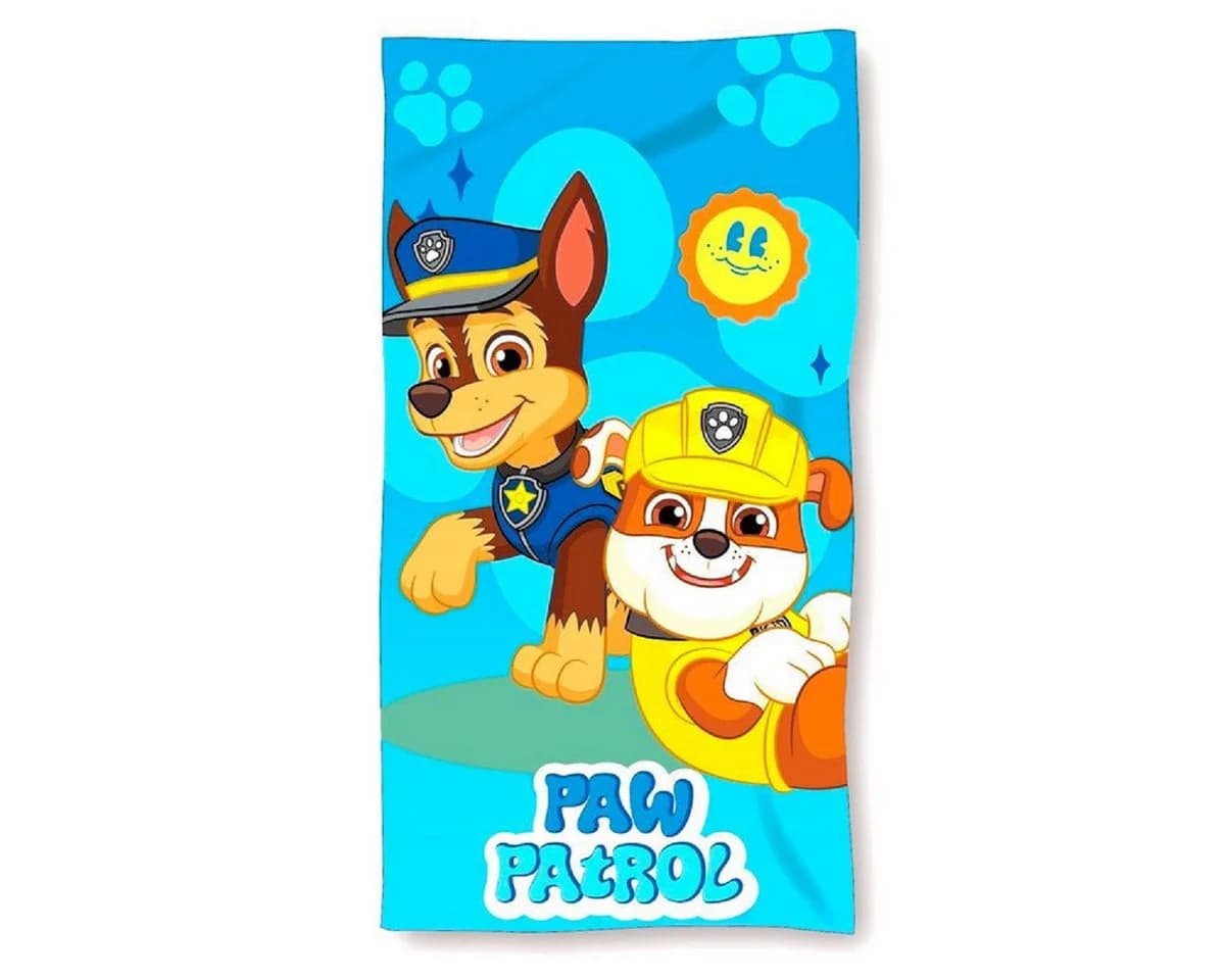PAW PATROL Strandtuch bunt für Kinder