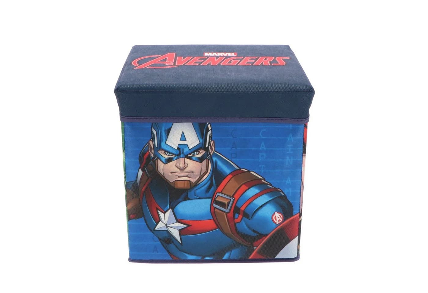 The AVENGERS Aufbewahrungsbox mit Sitz Stuhl 30x30x30 cm Kinderzimmer