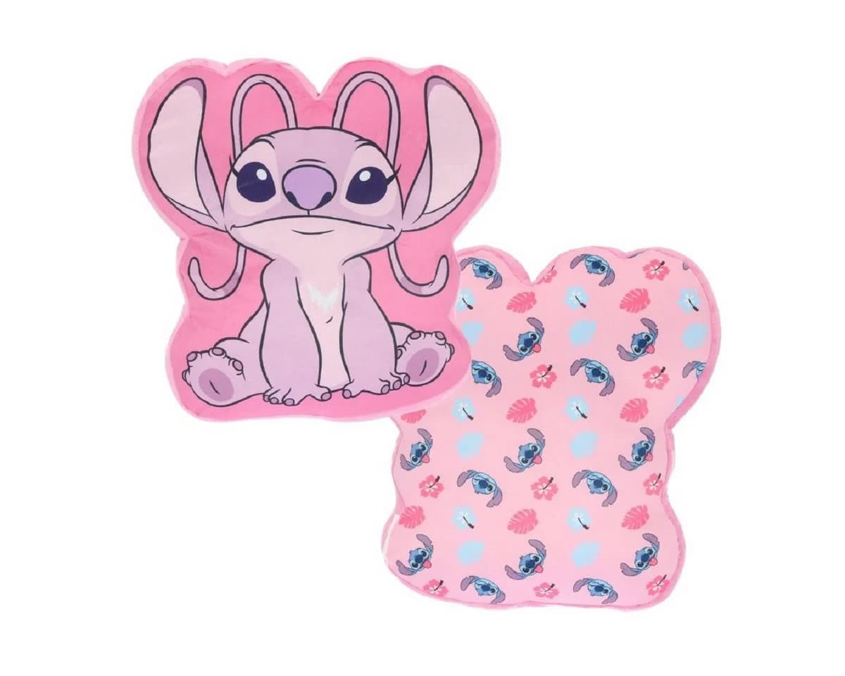 Lilo & Stitch Dekokissen 3D Angel Rosa