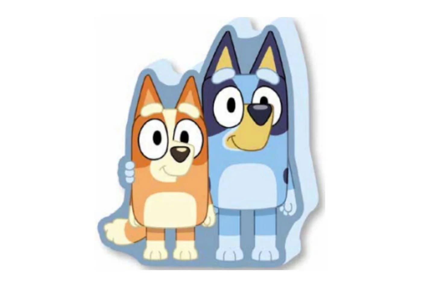 Bluey Dekokissen 3D Optik 40 cm