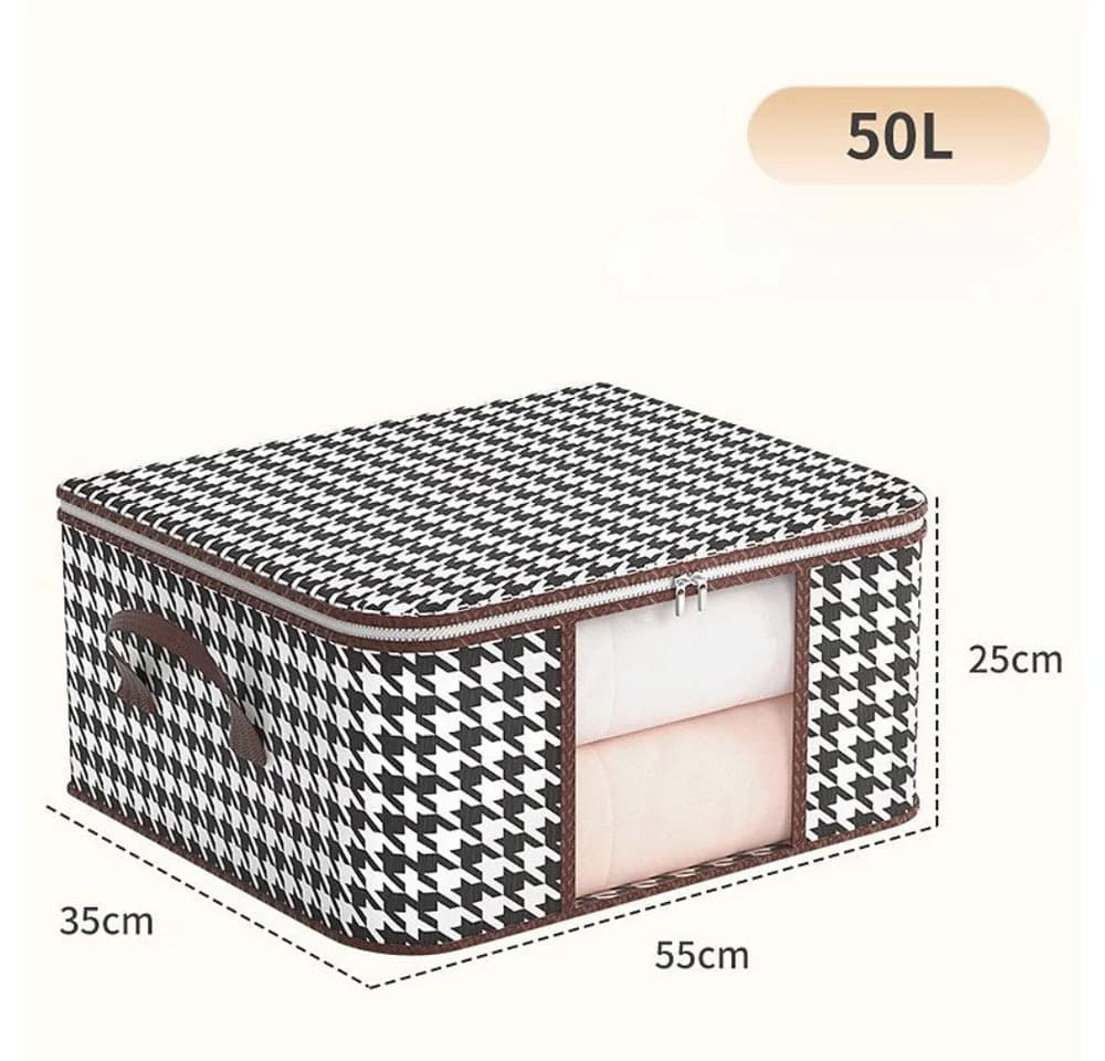 Blusmart 3-teilige Auflagenbox Faltbarer Kleiderschrank Aufbewahrungsbox