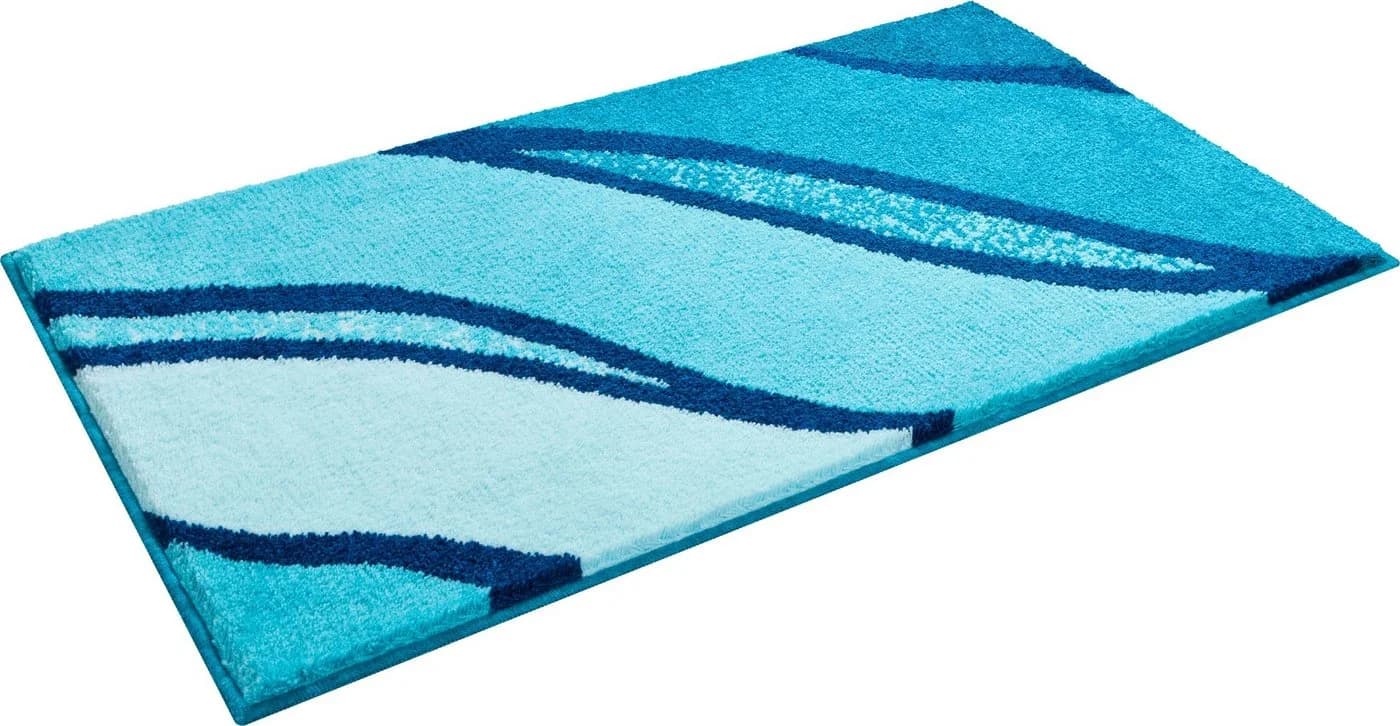 Grund Badematte Belize Rund Türkis Polyacryl