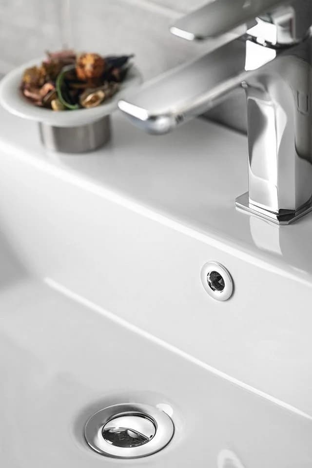 Sapho Überlaufabdeckung Chrom 30 mm