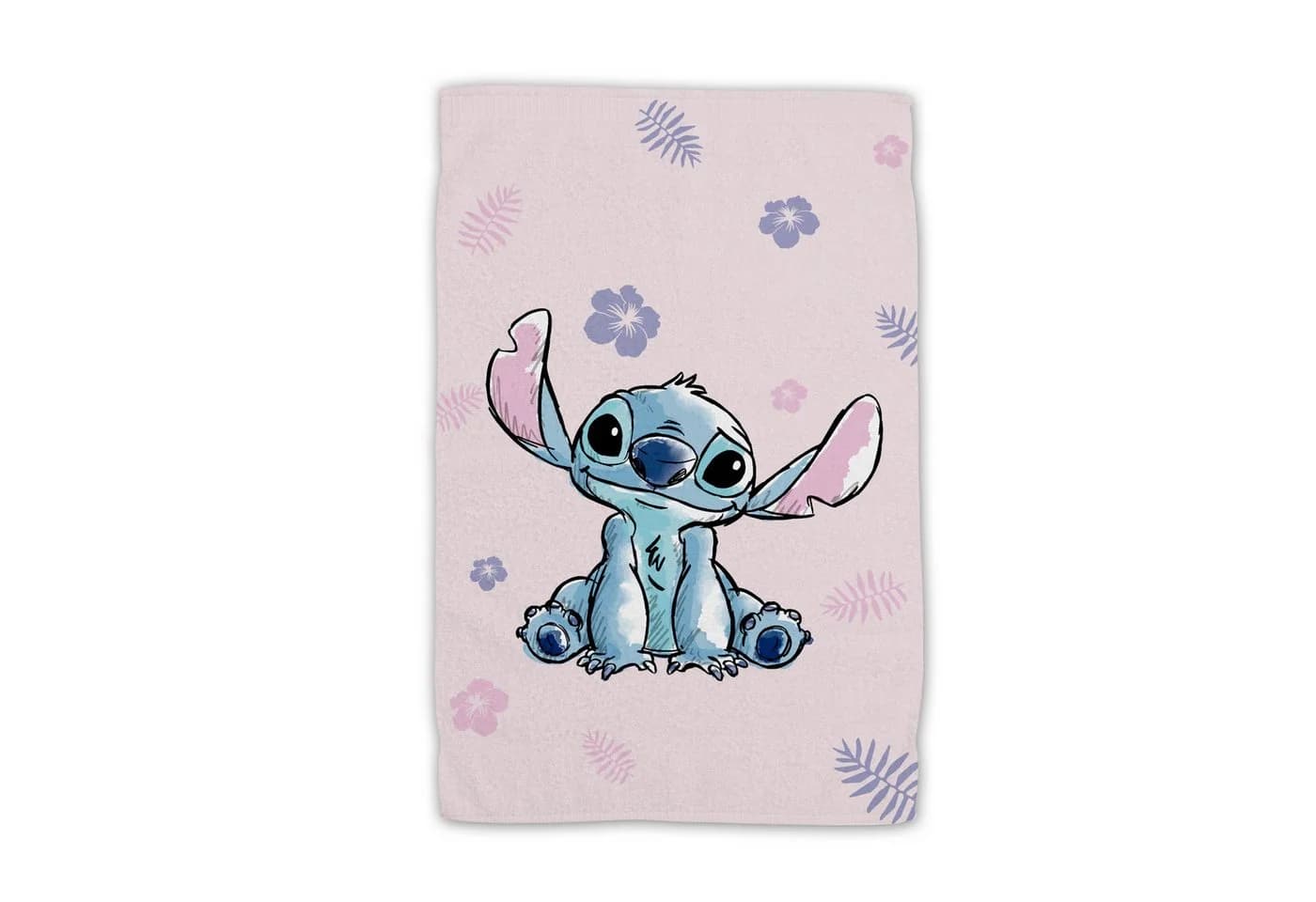 Jerry Fabrics Strandtuch Lilo & Stitch Badehandtuch Rosa Polyester