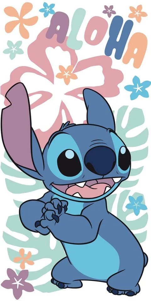 Lilo & Stitch Badetuch Disney 100% Baumwolle 70x140cm