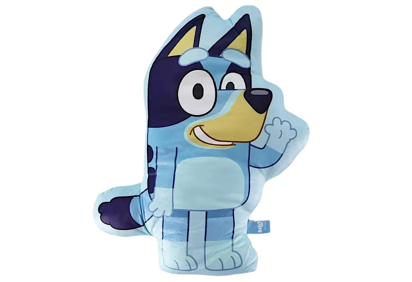 Bluey Dekokissen 3D-Optik Blau Plüsch