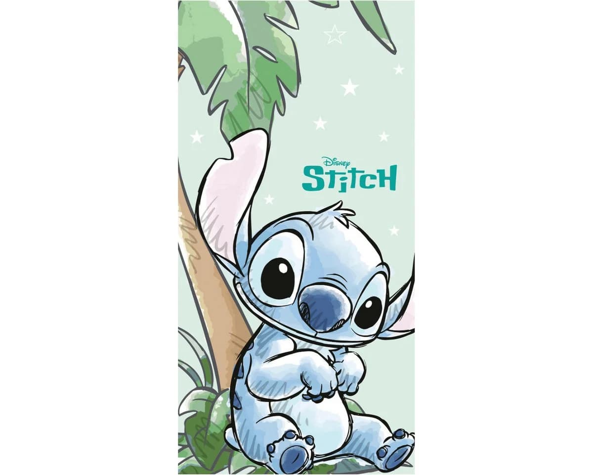 Lilo & Stitch Strandtuch Streifen 70x140 cm Polyester
