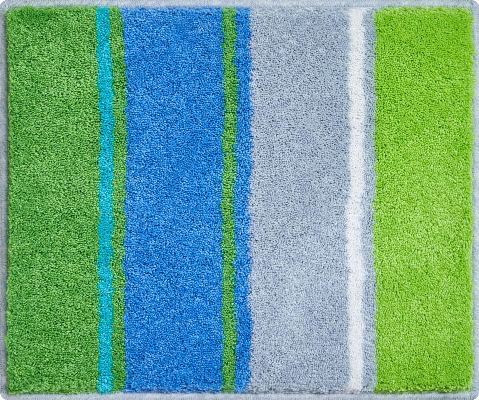 GRUND Badematte Summertime Blau 50x60cm Polyacryl Rutschhemmend