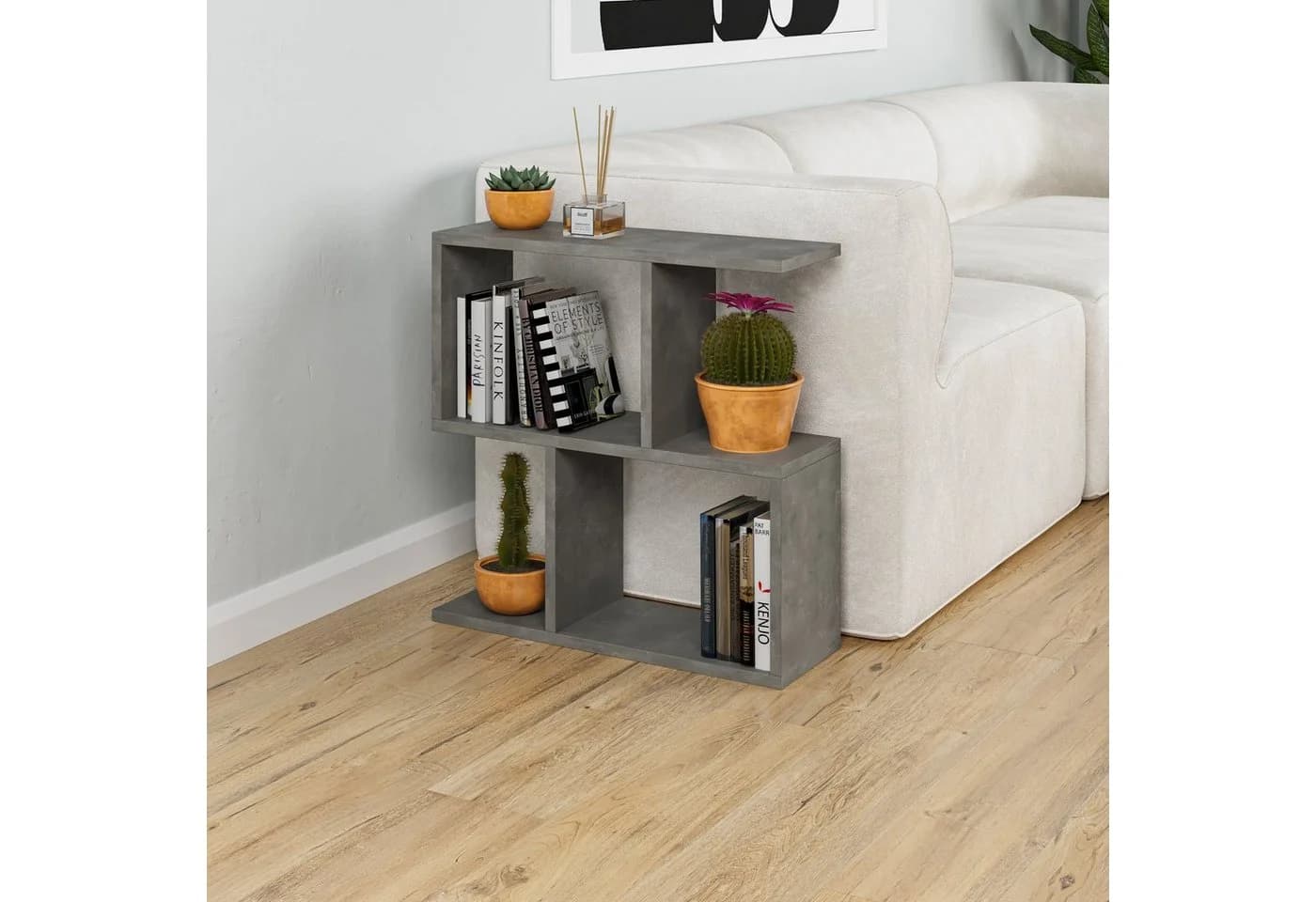 Decortie Beistelltisch Homemania Modern Retro Grau