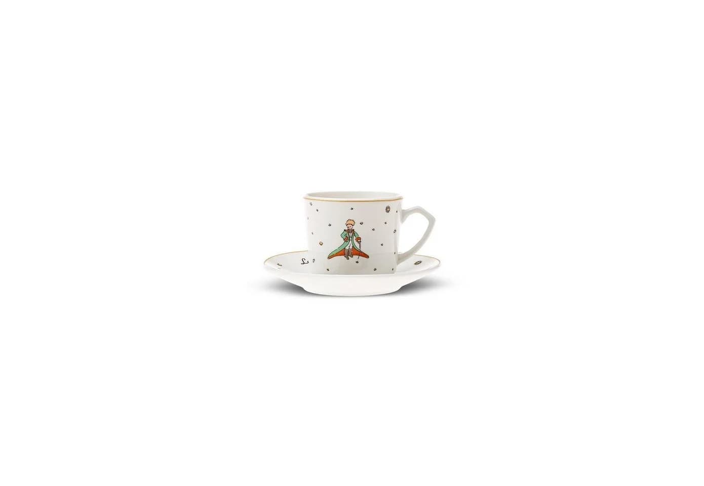 Karaca Kaffeeservice Little Prince 6-tlg. Espressotassen-Set 80 ml Porzellan