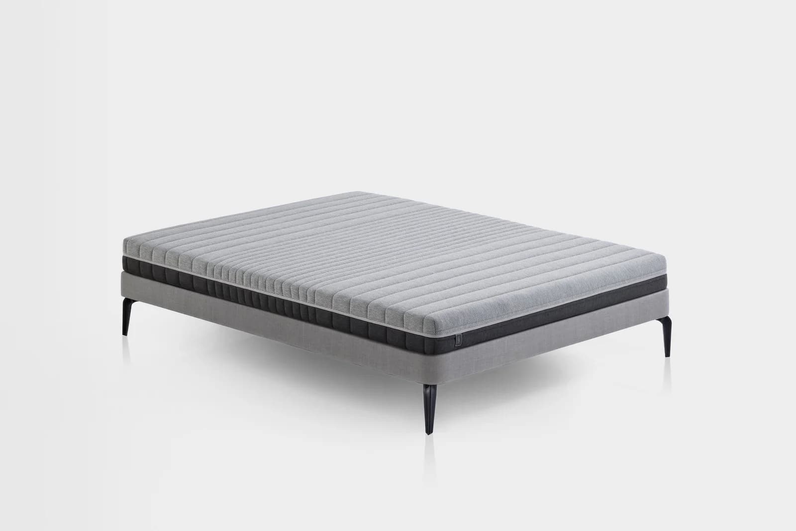 YATAS BEDDING Optimum Support Komfortschaummatratze H2+H3 Grau