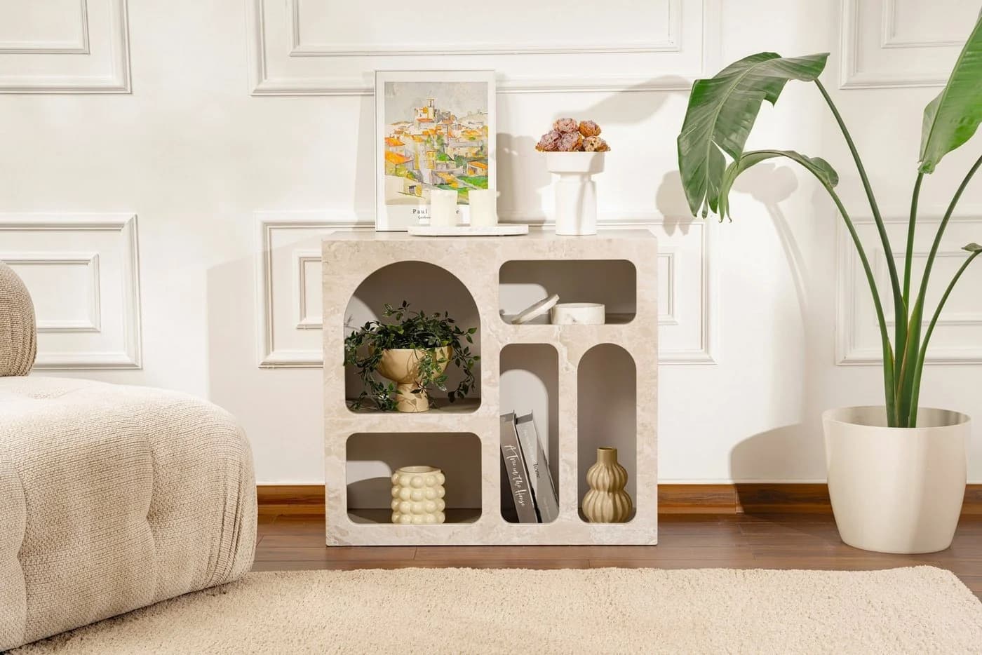 Skye Decor Konsole Weiß Modern