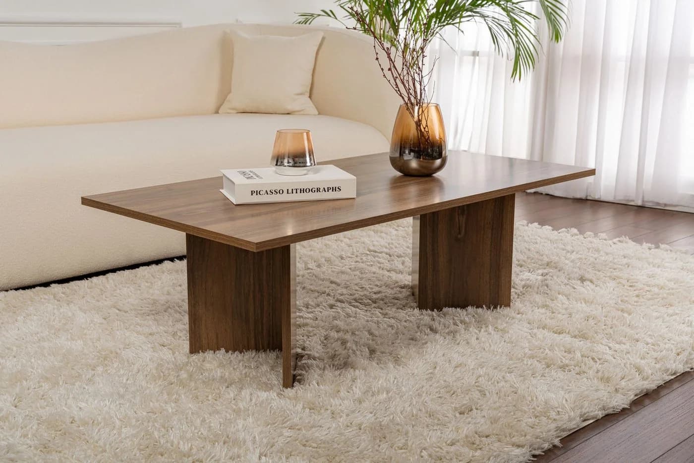 Skye Decor Couchtisch Sabin 100% Melaminbeschichtete Spanplatte