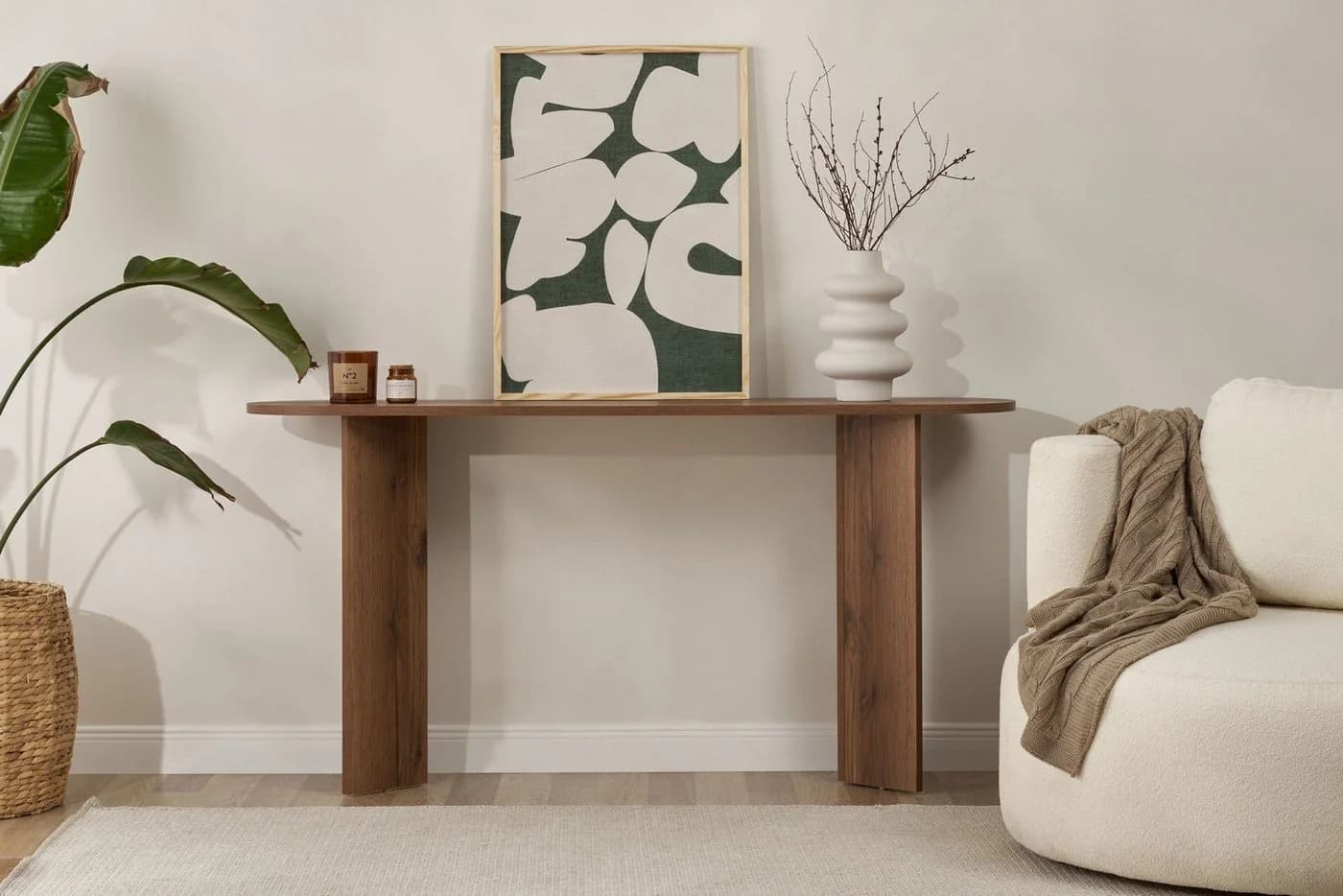 Skye Decor Konsolentisch Sira 150x75x35 cm Melaminbeschichtet