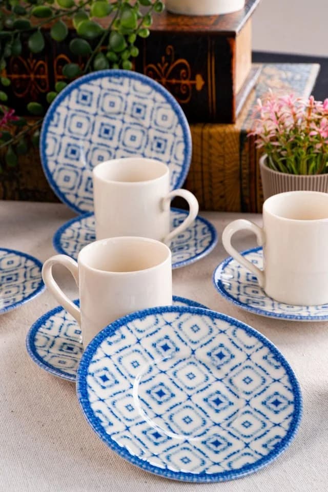 Hermia Concept Espressotassen-Set 12-tlg. Bunt Porzellan