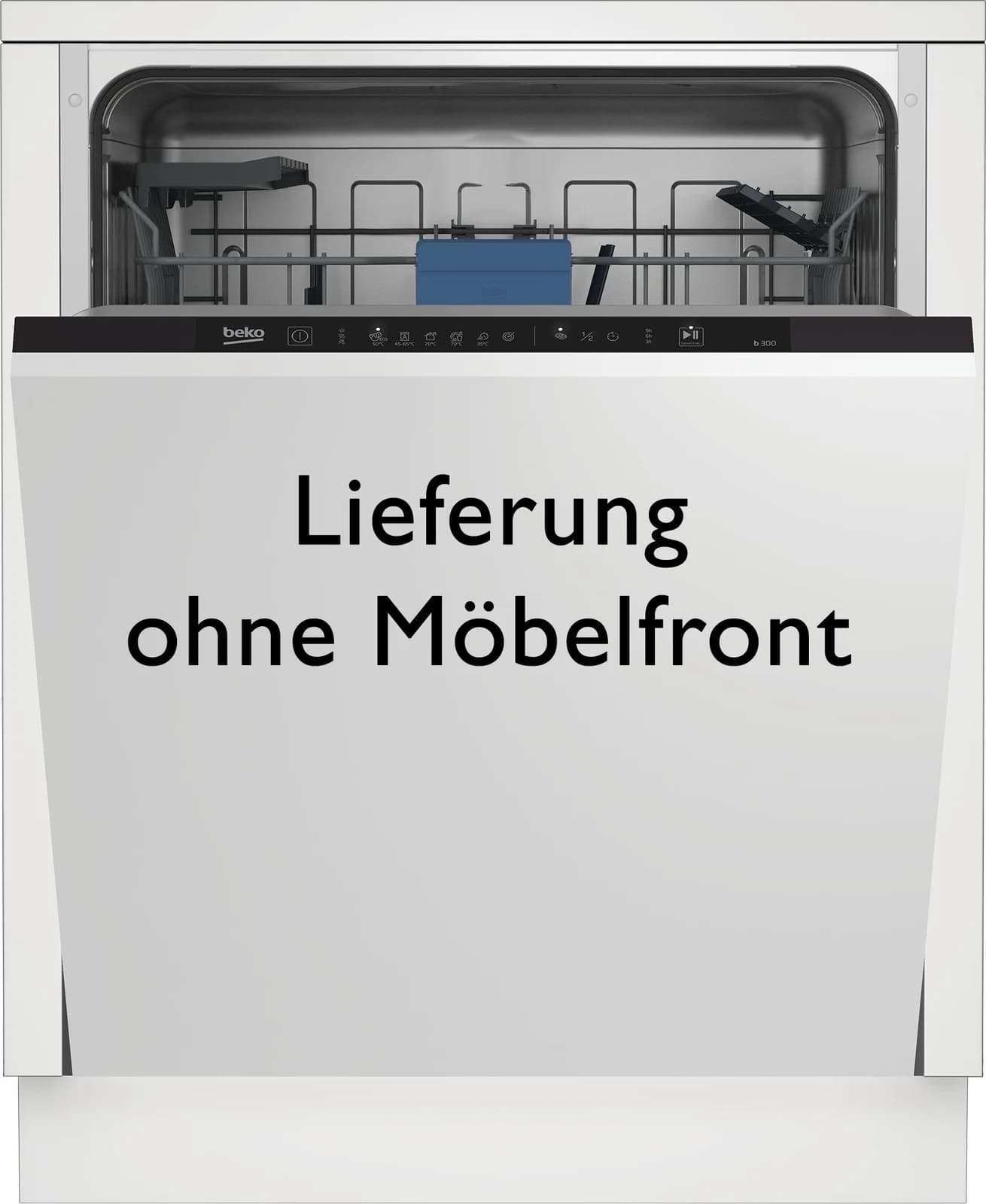 BEKO Geschirrspüler BDIN16430 vollintegrierbar silber