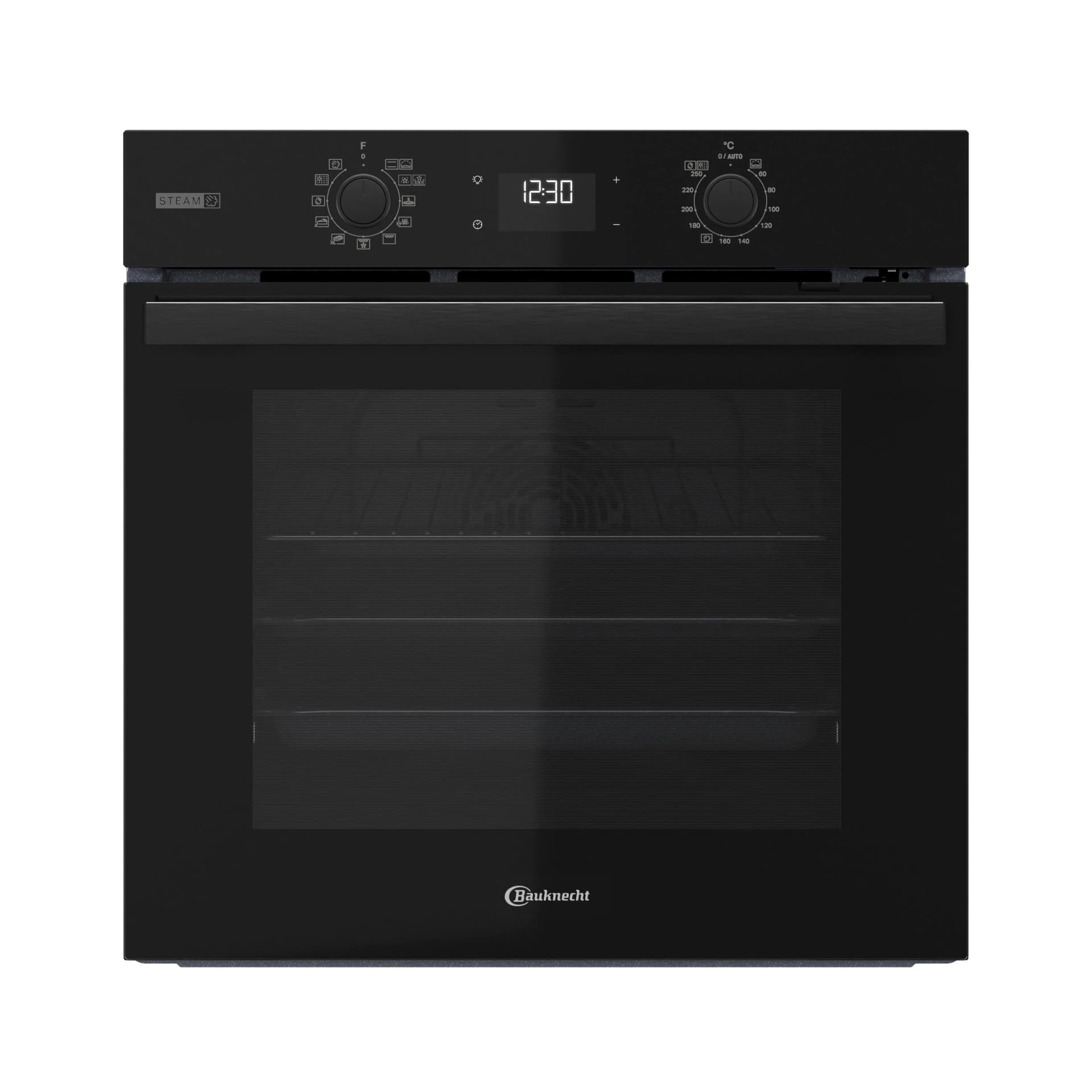 BAUKNECHT Backofen BBA2S85PU1AK Schwarz AirFry & Pyrolyse