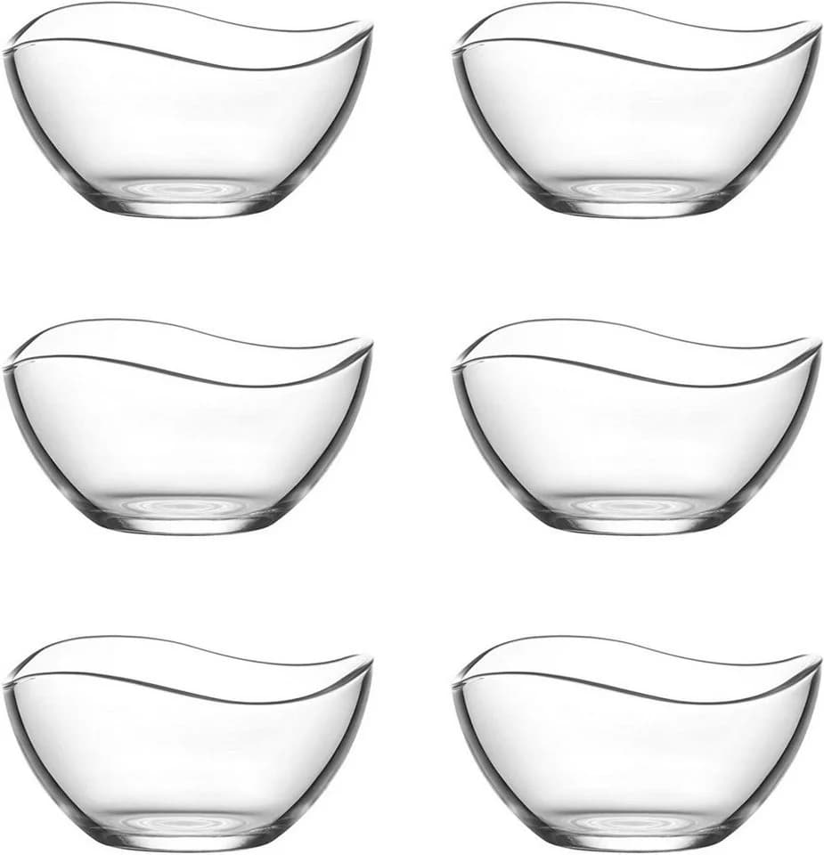 LAV Dessertschale 6-tlg. Glasschalen 310ml Transparent